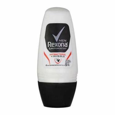 Imagem de Desodorante Antitranspirante Roll-On Rexona Men Antibacterial + Invisi