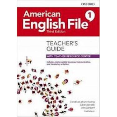 Imagem de Livro American English File 1 - Teachers Book Pk - 03 Ed -
