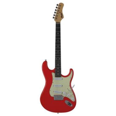 Imagem de Guitarra Tagima Mg30 Memphis - Fiesta Red