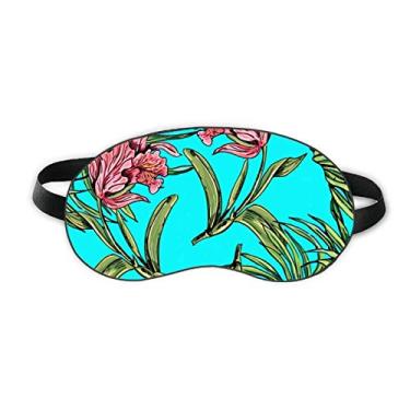 Imagem de Flower Plant Leaf Blue Sky Happy Sleep Eye Shield Soft Night Vlindfold Shade Cover