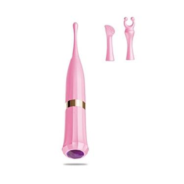 Imagem de Vibrador Poderoso do Ponto G Clitóris Estimulador Mamilo 10 Velocidades Massageador Erótico Zatla Shop (Rosa)