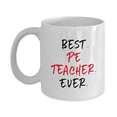Imagem de Caneca de professor de PE - Presentes para professor de PE - Caneca de café de 325 ml