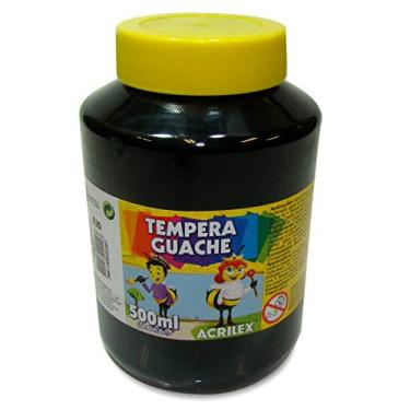 Imagem de Tempera Guache Acrilex Preto 500 Ml