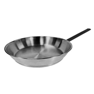 Imagem de Frigideira Aço Carbono 1mm Cabo Ferro Fritura 1500ml 25cm