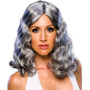 Imagem de Rubie's Peruca esvoaçante de comprimento médio da Costume, Conforme mostrado., tamanho nico