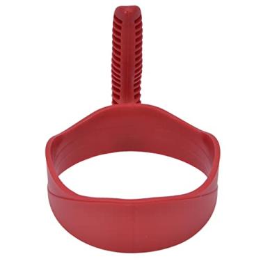 Imagem de Alça do Suporte de Copo, Alça da Caneca, Alça do Copo do Portador do Jarro Confortável, Segura para Segurar Conveniente para Garrafas de 20 a 30 Oz Azul (Vermelho)