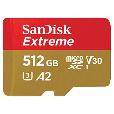 Imagem de Cartão microSDXC Sandisk UHS-I Extreme 512GB - 190MB/s