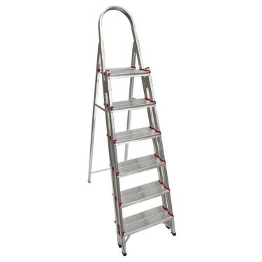 Imagem de Escada Alumínio 6 Degraus Dupla Art Factory