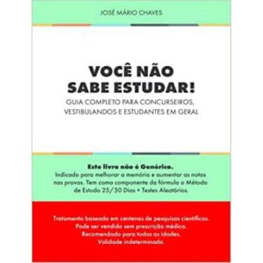 Imagem de Voce Nao Sabe Estudar