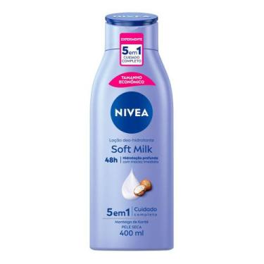 Imagem de Creme Hidratante Corporal Nívea Body Soft Milk 400ml