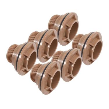 Imagem de Kit 6 Un Adaptador Roscável Flange 25Mm 3/4`` Tigre