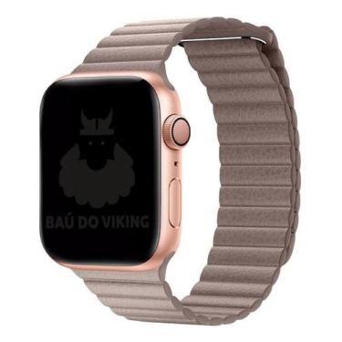 Imagem de Pulseira Loop Compatível com Apple Watch - Baú do Viking, 42-44, Khaki