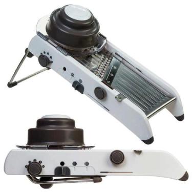Imagem de Mandoline Fatiador Profissional 18 Tipos De Corte Aço Lorben, Inox, Fa
