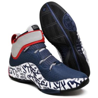 Imagem de Tênis Basquete Masculino Impact Six Street Azul, Azul, Masculino, 40
