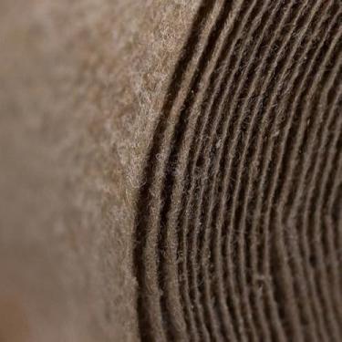 Imagem de Tapete Carpete Forração Liso Colorido Venda por M² Decoração Eventos Automotivo Casamento Residencial (Bege)