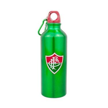 Imagem de Garrafa Alumínio Com Prendedor 500Ml - Fluminense - Mileno