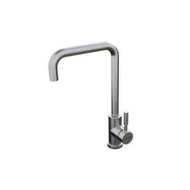 Imagem de Torneira Calha Úmida Inox Gourmet de Cozinha Misturador Monocomando pa