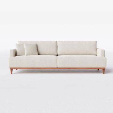 Imagem de Sofá Doha 2,48m em Linho Aston Bege Claro - Home Mobily