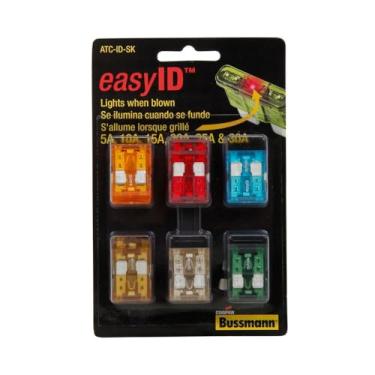 Imagem de Bussmann Kit sortido de fusíveis ATC-ID-SK easyID – 42 peças