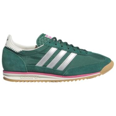 Imagem de adidas Originals SL 72 Tênis feminino, Verde, rosa, rosa e prata, 39