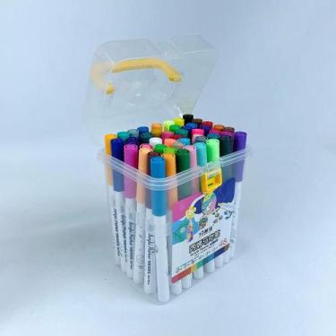 Imagem de Caneta Marcadora Marca Texto Hidrocor Para Pintura De Arte Aquarela Ma
