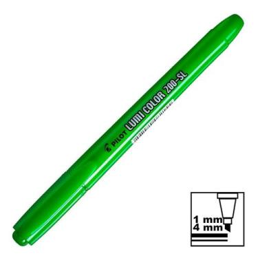 Imagem de Marca Texto Verde Neon Lumi Color 200-SL Pilot