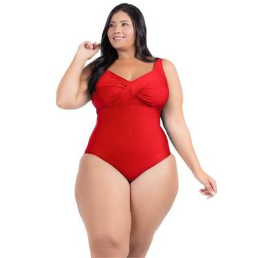 Imagem de Maio Body Acinturado Plus Size Modela Cintura Liso Casual - HYPE MODAS