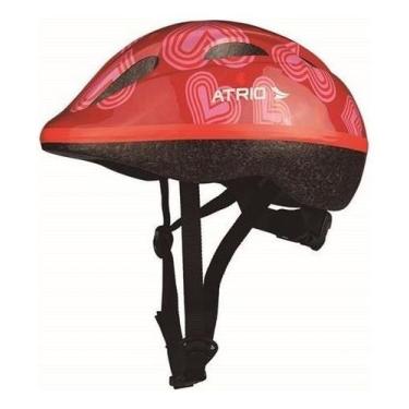 Imagem de Capacete Infantil Ajustável P Atrio Coração Bi041 Vermelho, Atrio