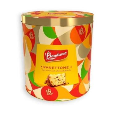 Imagem de Panettone Frutas Cristalizadas E Uvas Passas Bauducco 750G