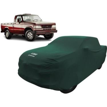Imagem de Capa Contra Risco Tecido Camionete Chevrolet D20 C20 A20 - Mz, Verde