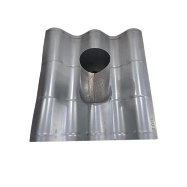 Imagem de Telha Galvanizada Chaminé Fogão a Lenha - Telhado Ondulado 6mm - KKL