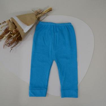 Imagem de Mijão para Bebê Menino Azul Turquesa Roupa Infantil - Rizzicomercio, G