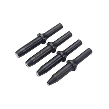 Imagem de Wicks Aircraft Conjunto de brocas de rebite pneumático, 8,88 cm de comprimento para uso com martelo de ar ou pistola de rebite pneumática. Ajuste universal, braseiro ou rebites sólidos de cabeça de cúpula.