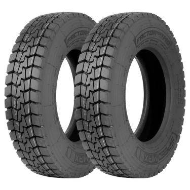 Imagem de Jogo 2 Pneus Speedmax Aro 17.5 Factormax-MD 215/75R17.5 135/133L 18 Lonas
