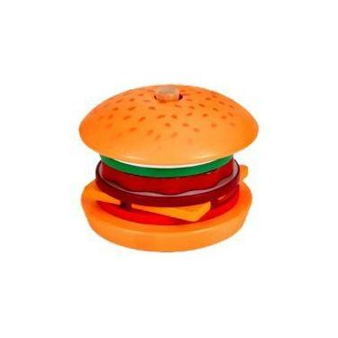 Imagem de Monta Fome lanche de brinquedo - Royal Toys, Hamburguer