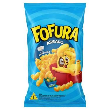 Imagem de Salgadinho de Milho Fofura 60g  - Sabores, 10x Requeijão