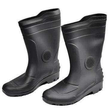 Imagem de Bota de PVC Cano Alto Sem Forro Preto CA: 36103 - PEGA FORTE, 41