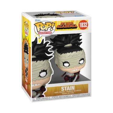 Imagem de Funko Pop! Animation: MHA - Stain - (Chizome Akaguro) - My Hero Academia - figura de vinil colecionável - ideia de presente - Mercadoria oficial - brinquedos para crianças e adultos - fãs de anime