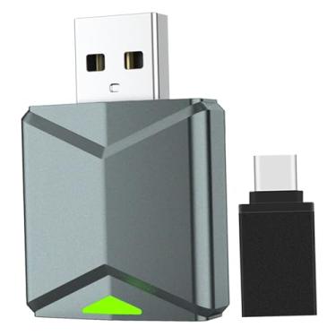 Imagem de AsrMyjcx Mini Auto e Carplayer Adaptador sem fio convertem em portable sem fios Use o CarPlayer Mini Box for Cars, Cinza Claro