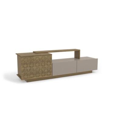 Imagem de Rack Paris Kappesberg M943 para TV 50 Cor Nogueira Fendi