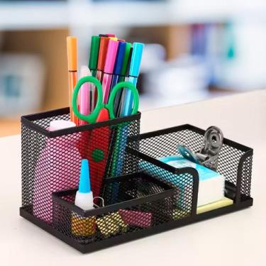 Imagem de Organizador de mesa/ Porta treco/ porta caneta/ lápis/ clips/ papel - 