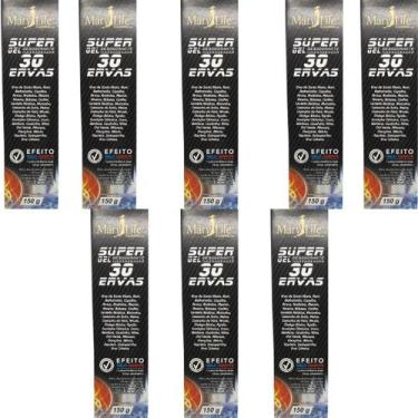 Imagem de Super Gel Desodorante Massageador Mary Life 30 Ervas Bisnaga 150g Kit 