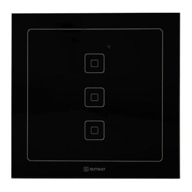 Imagem de Interruptor Wifi Outmat Touch 3 Teclas 4X4 Alexa Celular