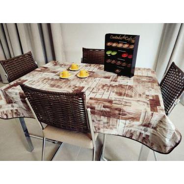 Imagem de Toalha De Mesa Termica 1,40m X 1,40m Para Mesa De 4 Lugares - Lu Enxov