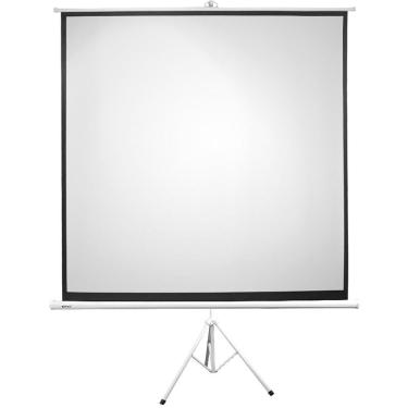 Imagem de Tela de projeção, 1,80 x 1,80, com tripé, 295010, App-tech - cx 1 un