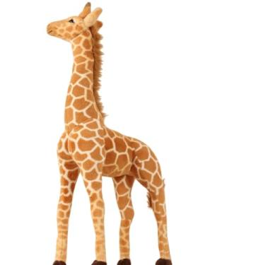 Imagem de Girafa de Pelúcia Gigante – Decoração, Presente e Diversão Criativa 100cm