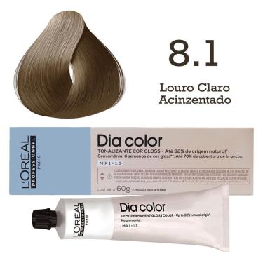 Imagem de Tonalizante Dia Color 8.1 Louro Claro Acinzentado L'Oréal