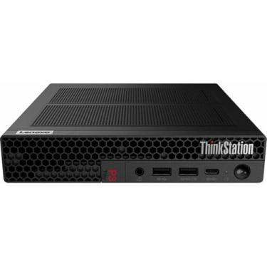 Imagem de ThinkStation P3 Tiny, Intel Core i7-14700 vPro (E-núcleos até 4,20GHz, 33MB), Windows 11 Pro 64, 32,0GB, SSD de 1x1TB M.2 2280 PCIe Gen4 Performance TLC