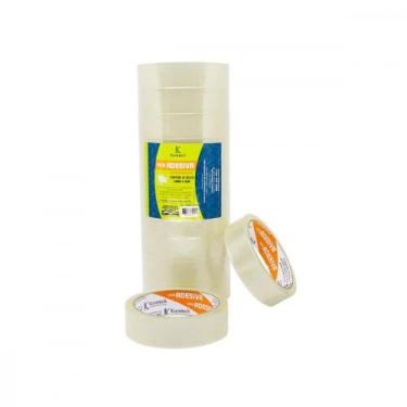 Imagem de Fita Adesiva Transparente Koretech 24X45 Rf.12.10.4.0087 - Kit C/10