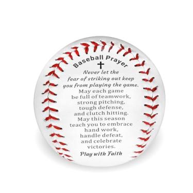 Imagem de Presentes de beisebol para meninos 12-14 afilhado afilhado batismo cristão presentes de beisebol confirmação primeira comunhão cesta de Páscoa para meninos meninas presente de beisebol religioso para